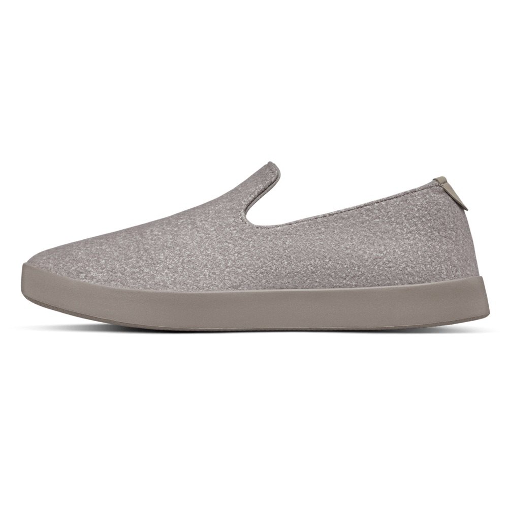 Allbirds Men\'s Wool Loungers - Slip-Ons Grey - BTC389057